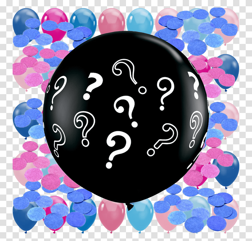 Question Mark Balloons, Purple, Paper, Confetti, Bowling Transparent Png