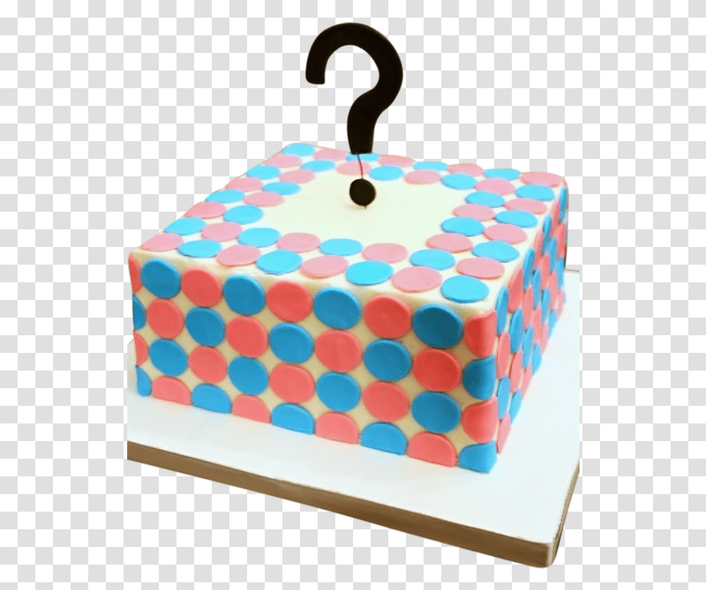 Question Mark Cake, Birthday Cake, Dessert, Food, Texture Transparent Png