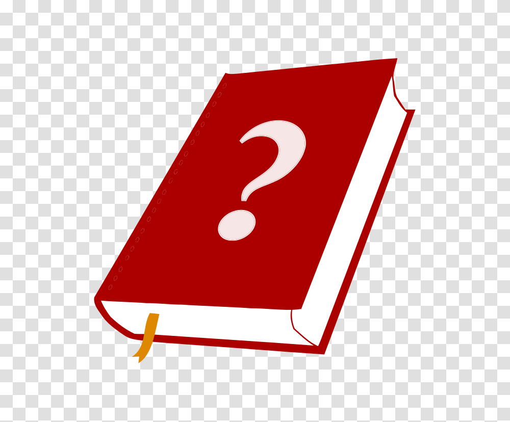Question Mark Clipart Book, Number, Alphabet Transparent Png