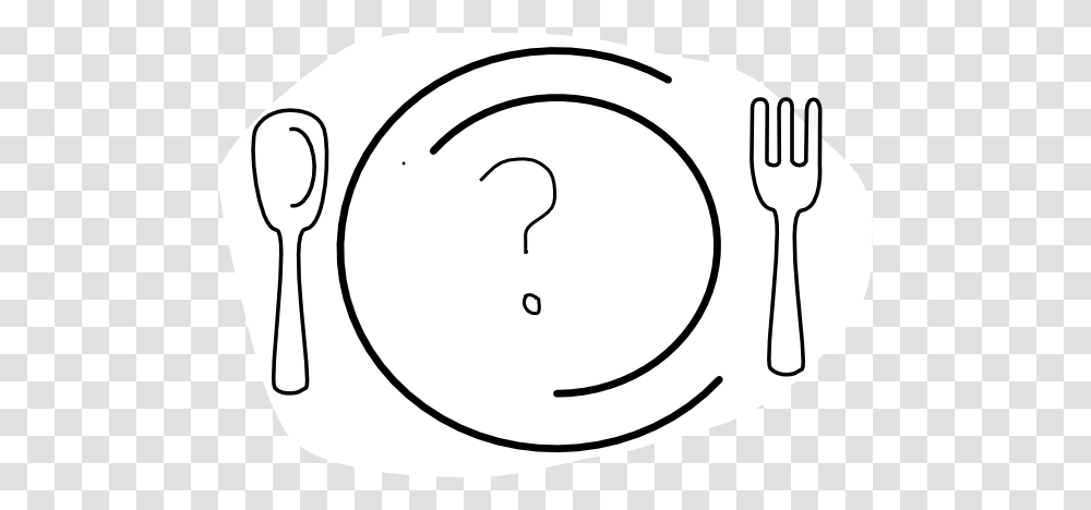 Question Mark Dinner Plate Clip Art, Number, Label Transparent Png