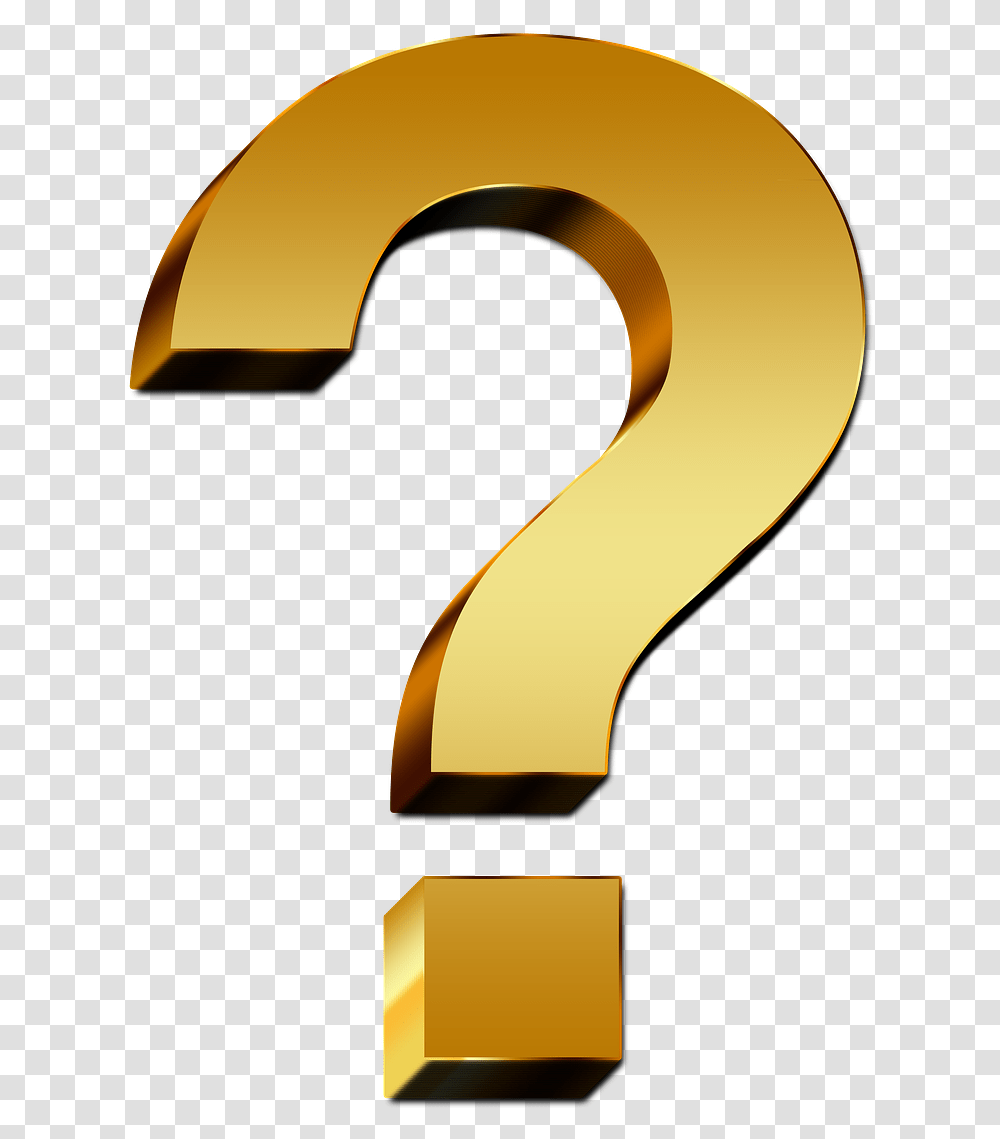 Question Mark Gold Gold Question Mark, Alphabet, Text, Number, Symbol Transparent Png