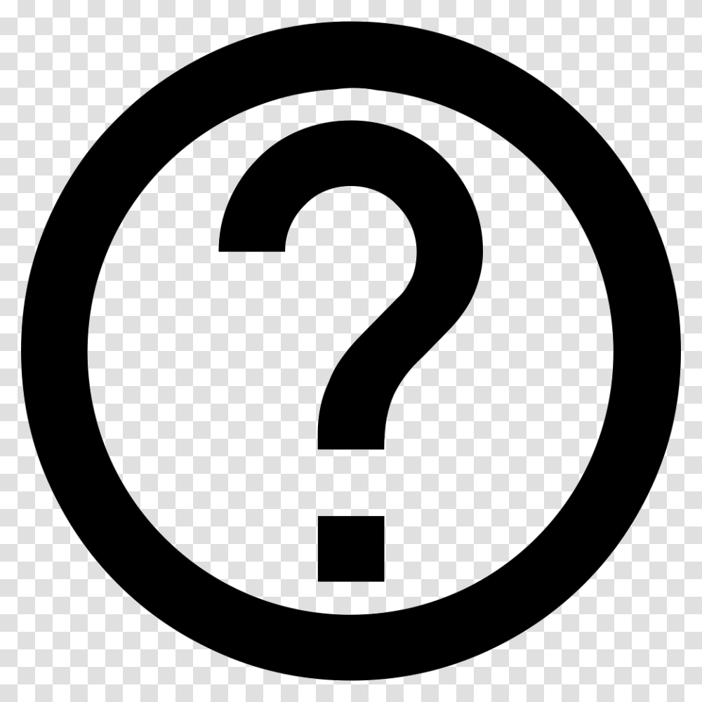 Question Mark Icon 2 Number In Circle, Tape, Rug Transparent Png