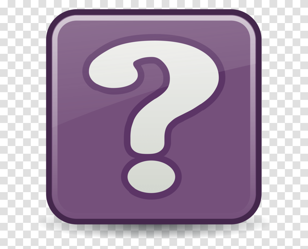 Question Mark Icon Purple Square Question Mark, Number, Bear Transparent Png