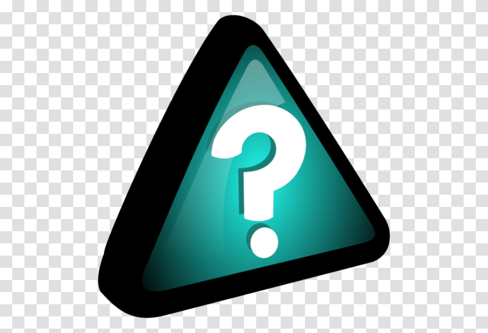 Question Mark In A Triangle Vector Clip Art Transparent Png