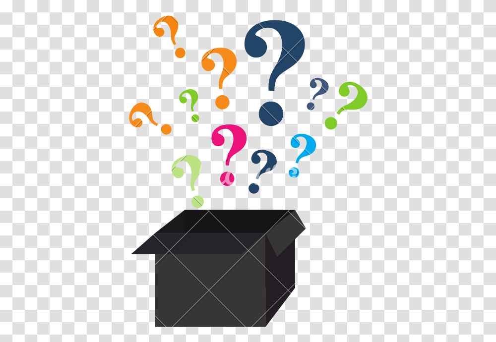 Question Mark On Box Box Question Mark, Paper Transparent Png