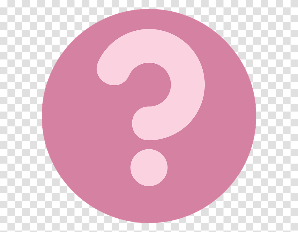 Question Mark Question Help Response Icon Question Mark Icon Pink, Number, Moon Transparent Png