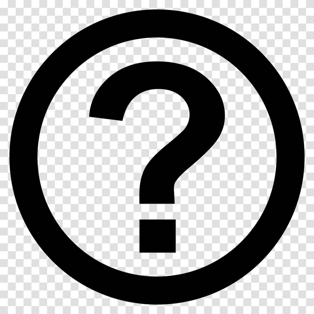 Question Mark Question Icon, Number, Tape Transparent Png