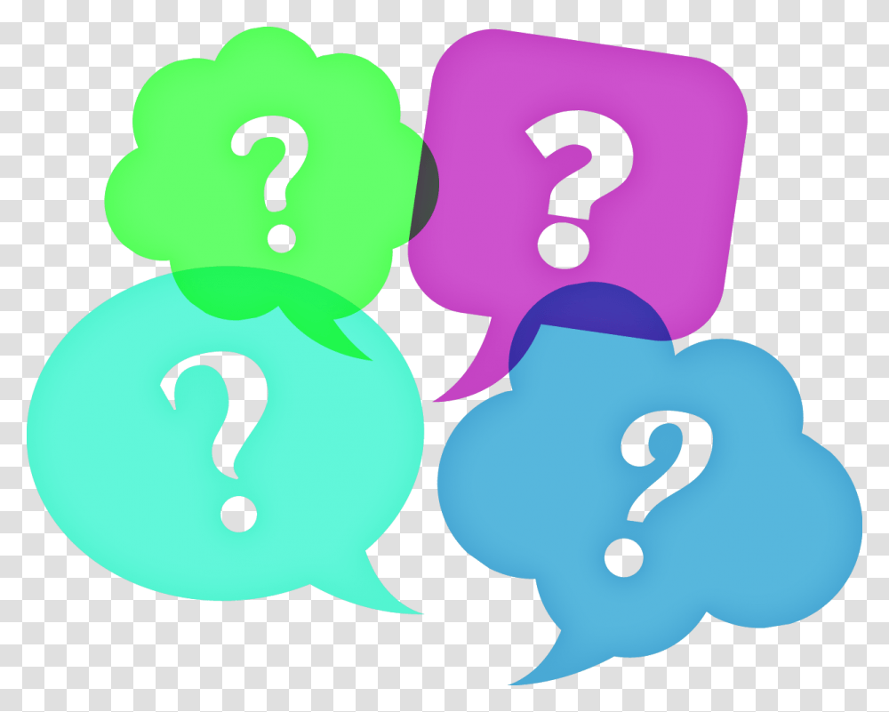 Question Marks Quiz Clip Art, Number Transparent Png