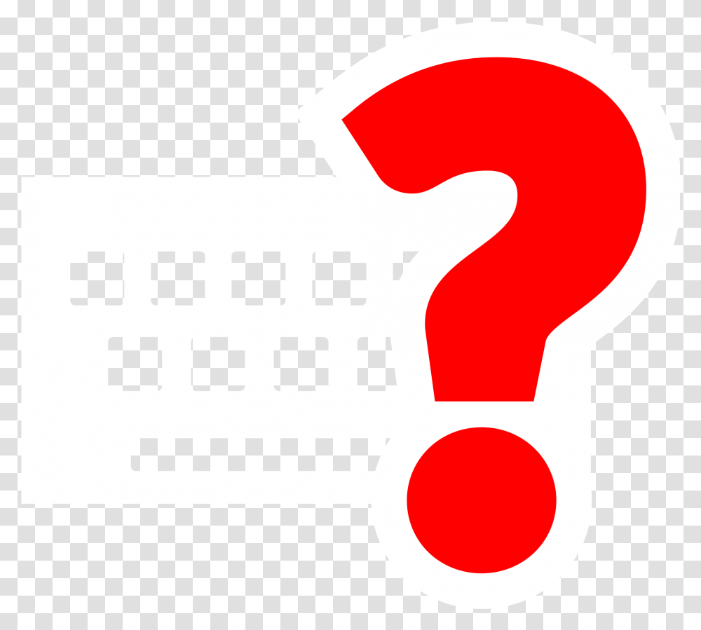 Question Marks Red Question Mark, Number, Logo Transparent Png