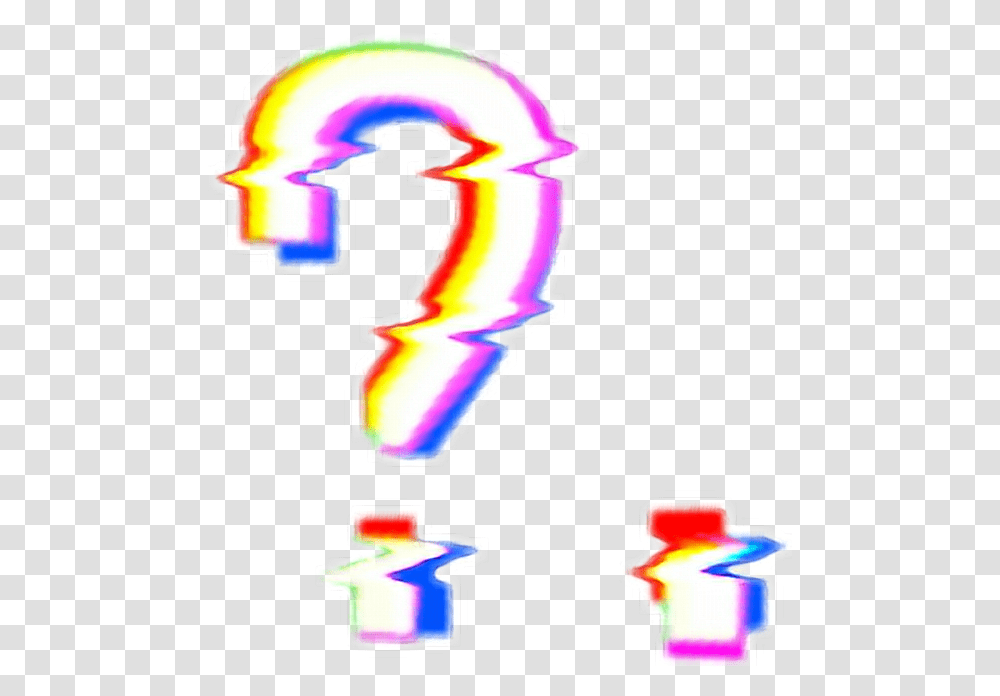 Questionmark Question Vaporwave Weird Whatever Signo De Pregunta, Number Transparent Png