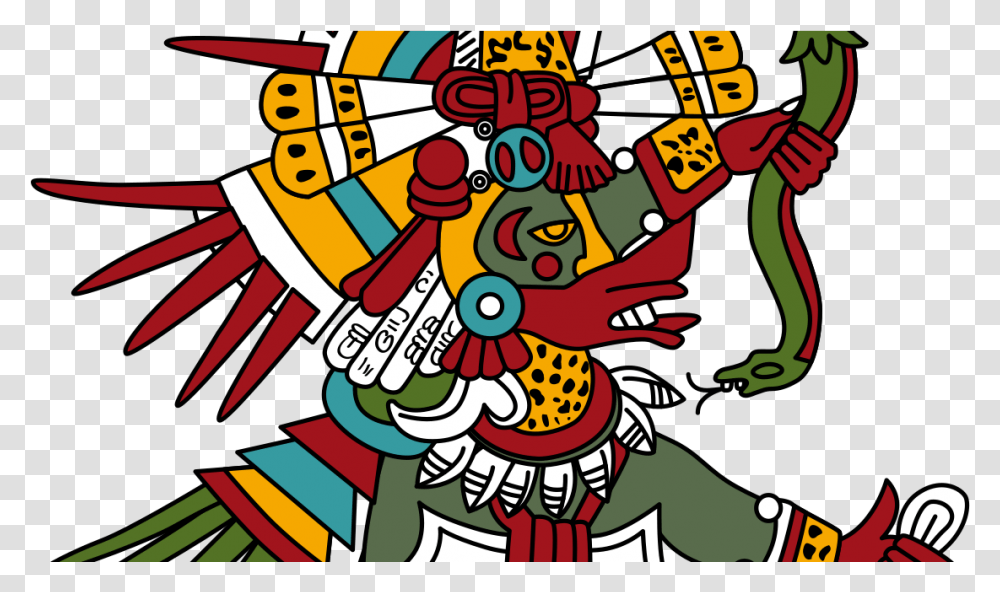 Quetzalcoatl Aztec God, Doodle, Drawing Transparent Png