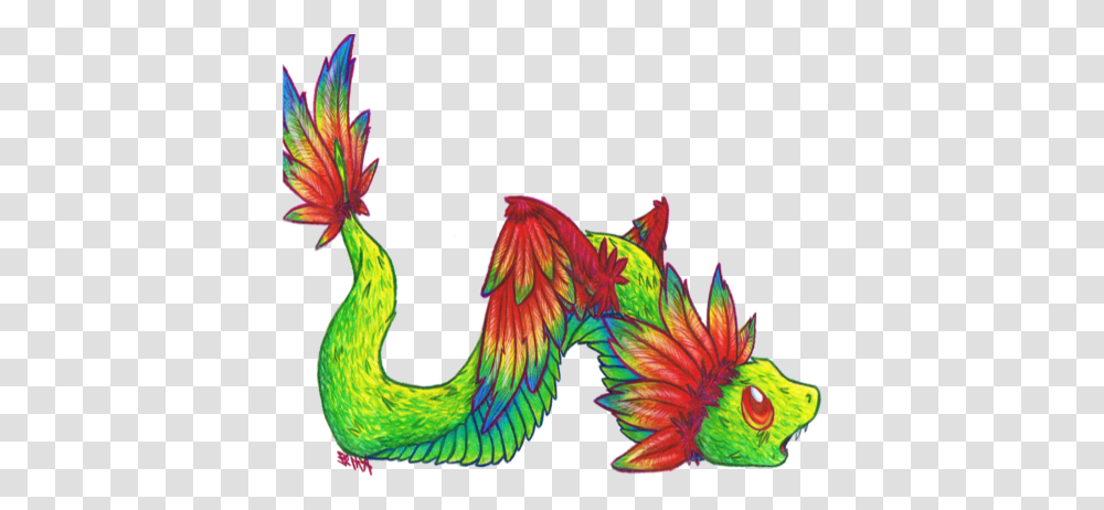 Quetzalcoatl Illustration, Chicken, Poultry, Fowl, Bird Transparent Png
