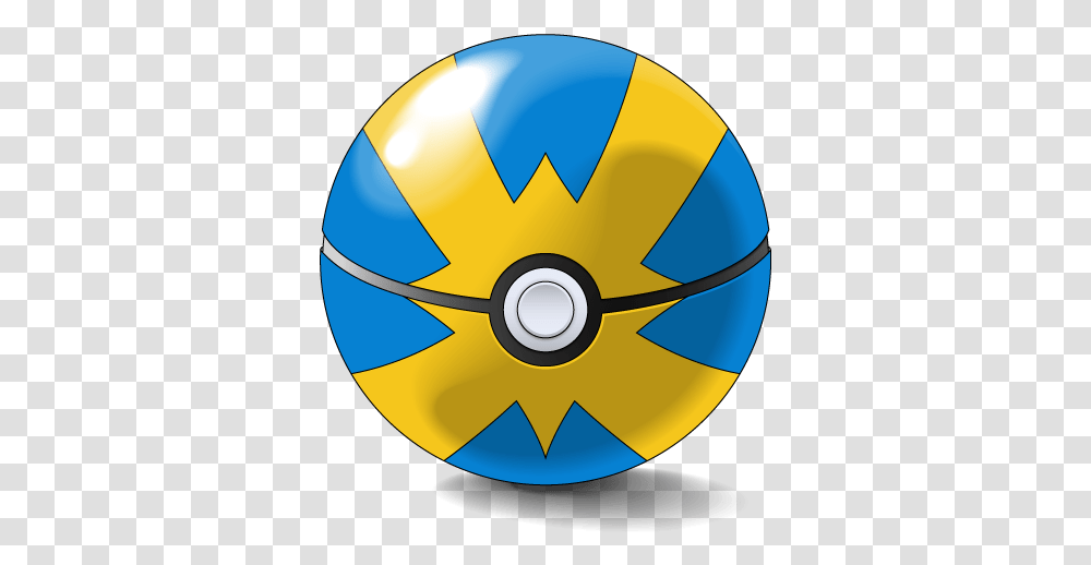 Quick Ball By Oykawoo D86ast0 Quick Ball Pokemon, Sphere, Disk, Dvd, Balloon Transparent Png