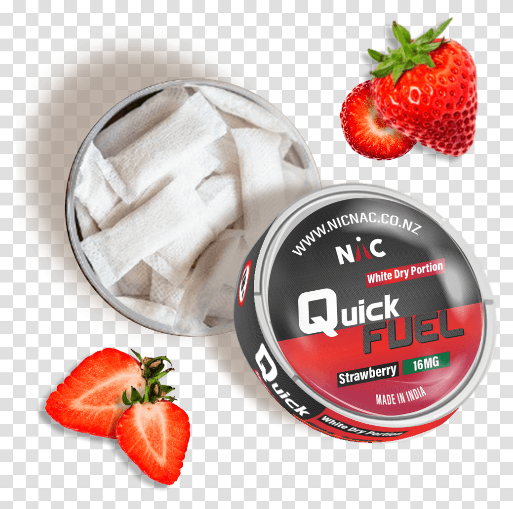 Quick Fuel Snus Nicotine Pouches Alternative To Smoking Nz Griffith Observatory, Strawberry, Fruit, Plant, Food Transparent Png