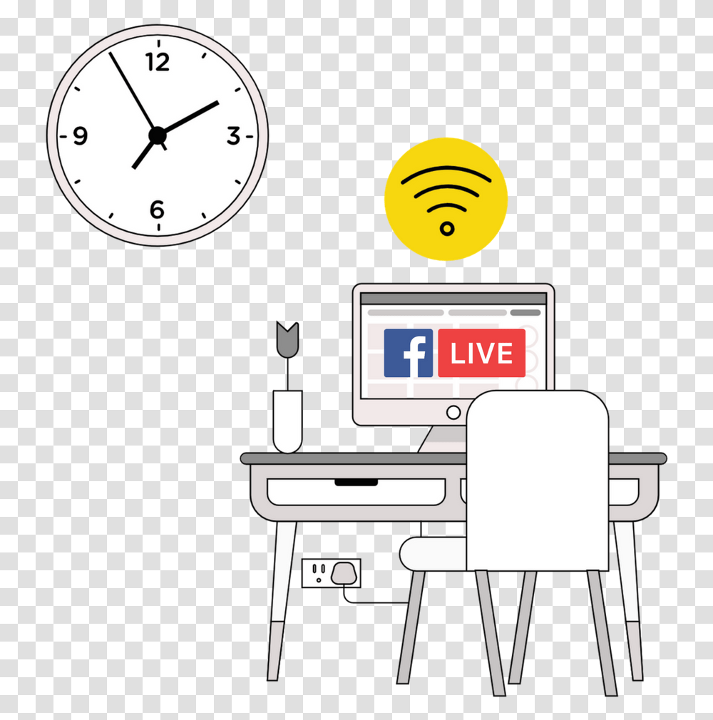 Quick Network Monitoring Fb Live Demos Wall Clock, Clock Tower, Architecture, Building, Analog Clock Transparent Png