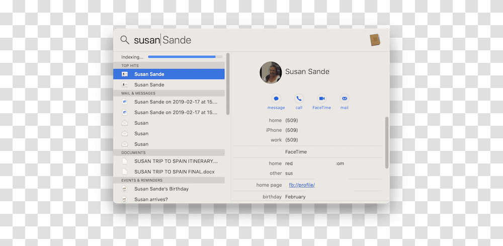 Quick Tip Using Spotlight To Search Contacts In Ios And Dot, Text, Computer, Electronics, File Transparent Png