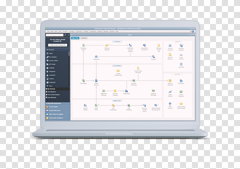 Quickbooks Desktop Cloud Vertical, Computer, Electronics, Laptop, Pc Transparent Png