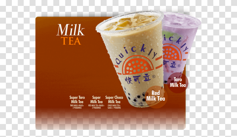 Quickly Milk Tea, Juice, Beverage, Drink, Milkshake Transparent Png