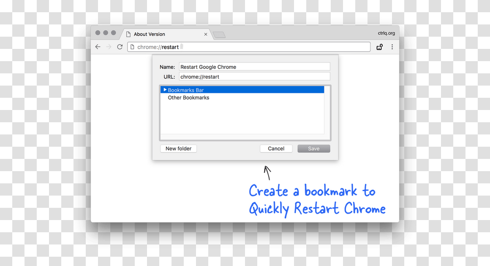 Quickly Restart Google Chrome Technology Applications, Text, File, Webpage, Electronics Transparent Png
