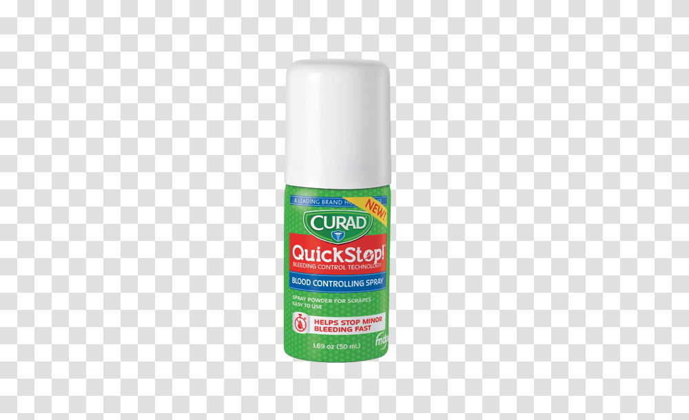 Quickstop Spray Bandage, Cosmetics, Bottle, Deodorant, Aftershave Transparent Png