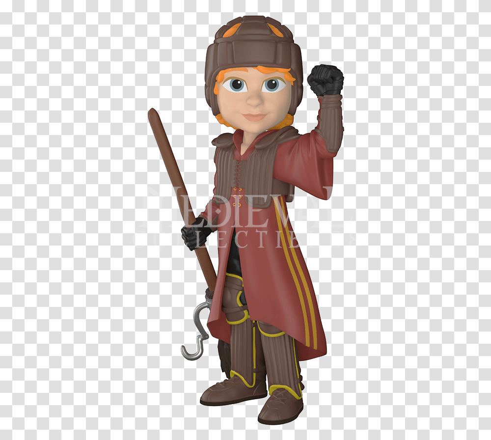 Quidditch Ron Rock Candy Figure Ron In Quidditch Uniform Rock Candy, Doll, Toy, Person, Human Transparent Png