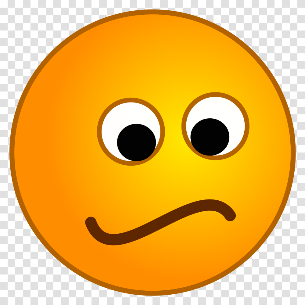 Quiet Clipart Emoji Dont Like Face Emoji, Disk, Pac Man Transparent Png