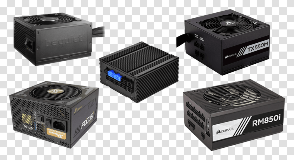 Quietest Power Supplies Psus Power Supply, Electronics, Computer, Adapter, Hardware Transparent Png