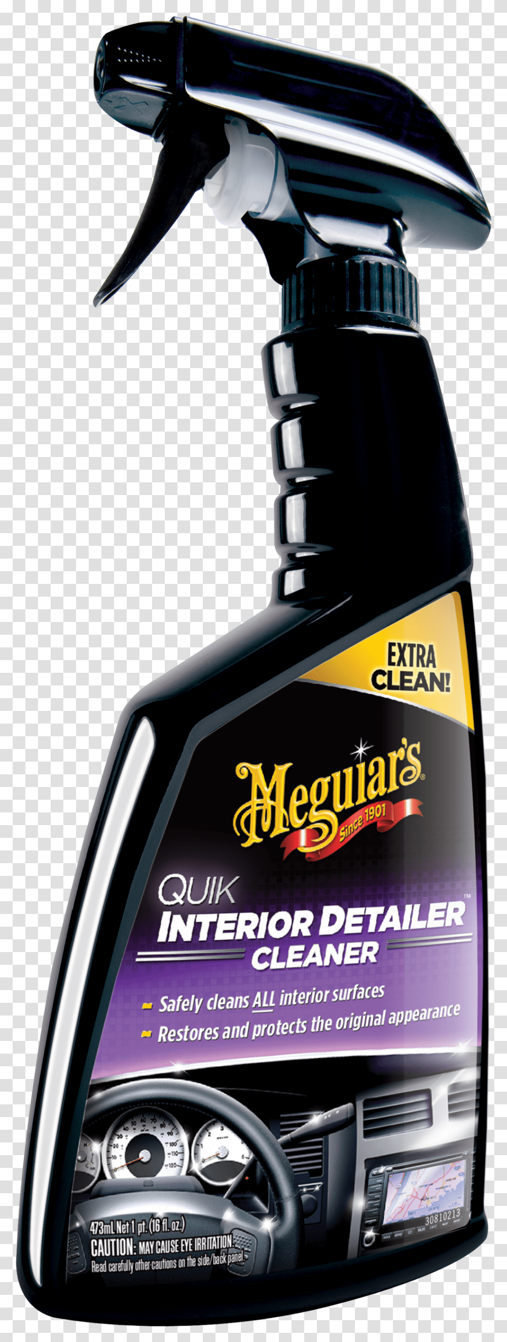 Quik Interior Detailer Meguiars Car Interior Cleaner, Liquor, Alcohol, Beverage, Drink Transparent Png