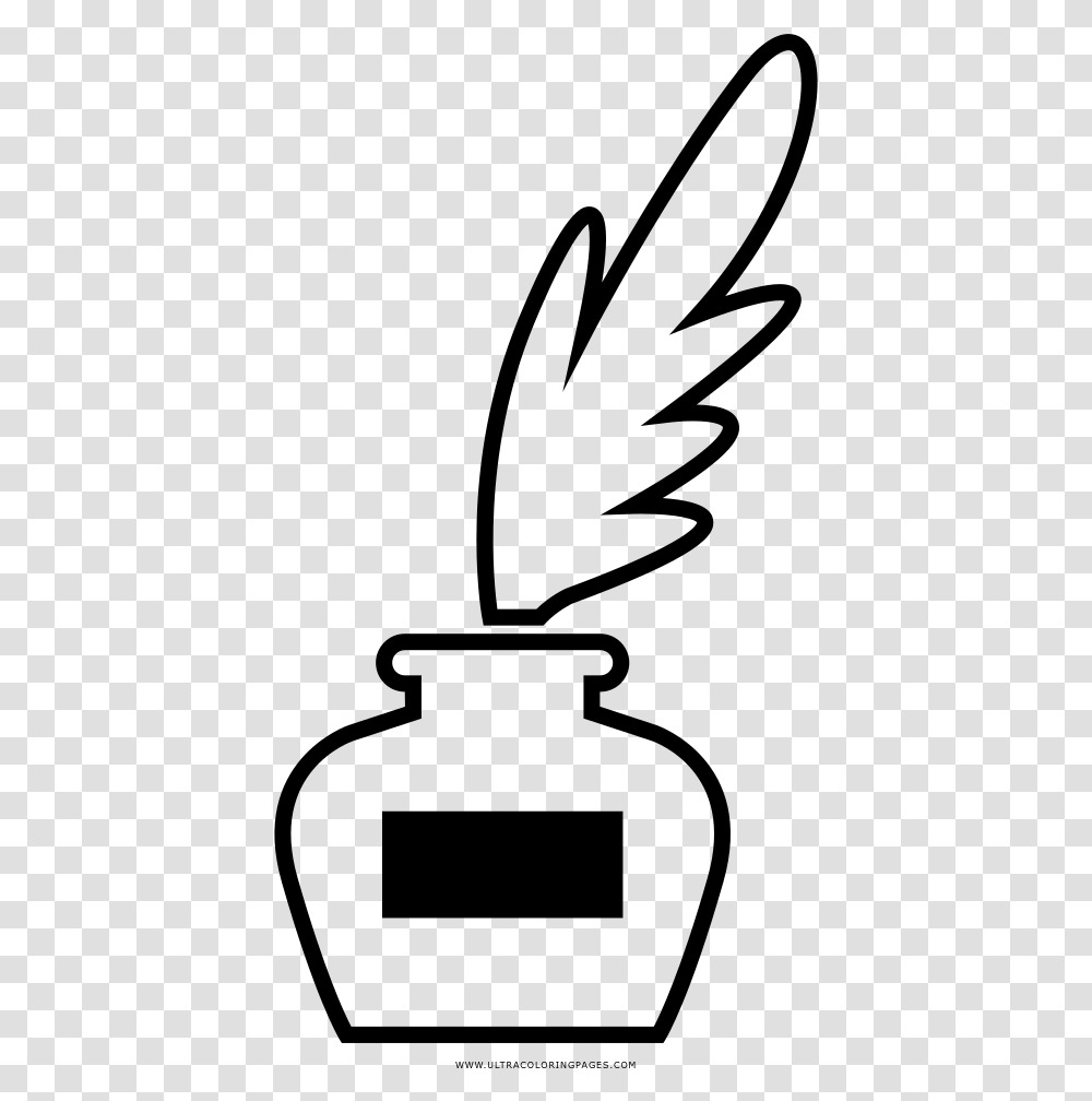 Quill And Ink Coloring, Gray, World Of Warcraft Transparent Png