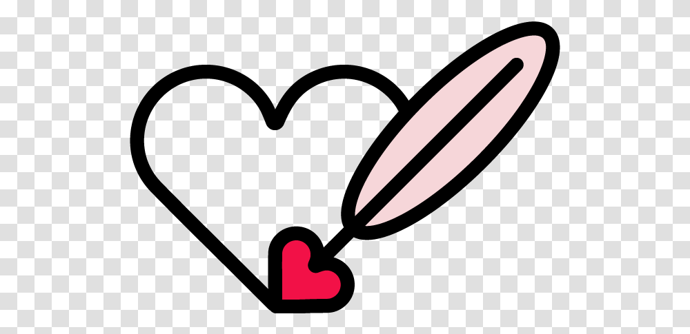 Quill Heart, Weapon, Weaponry, Ammunition Transparent Png
