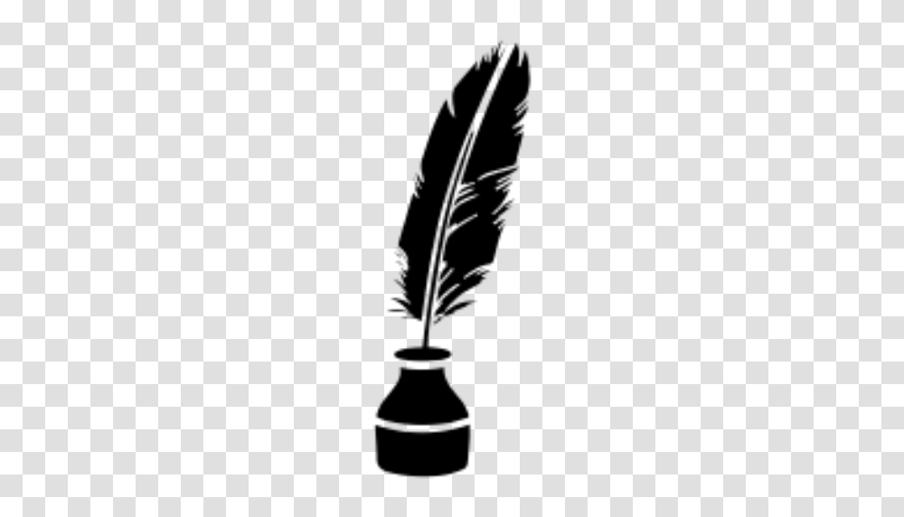 Quill Inkwell Pen Clip Art, Gray, World Of Warcraft Transparent Png