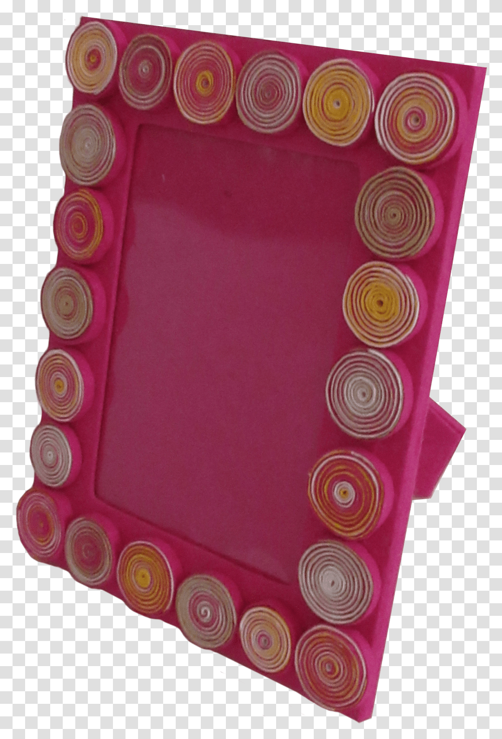Quilled Fun Photo Frame Art Paper Transparent Png