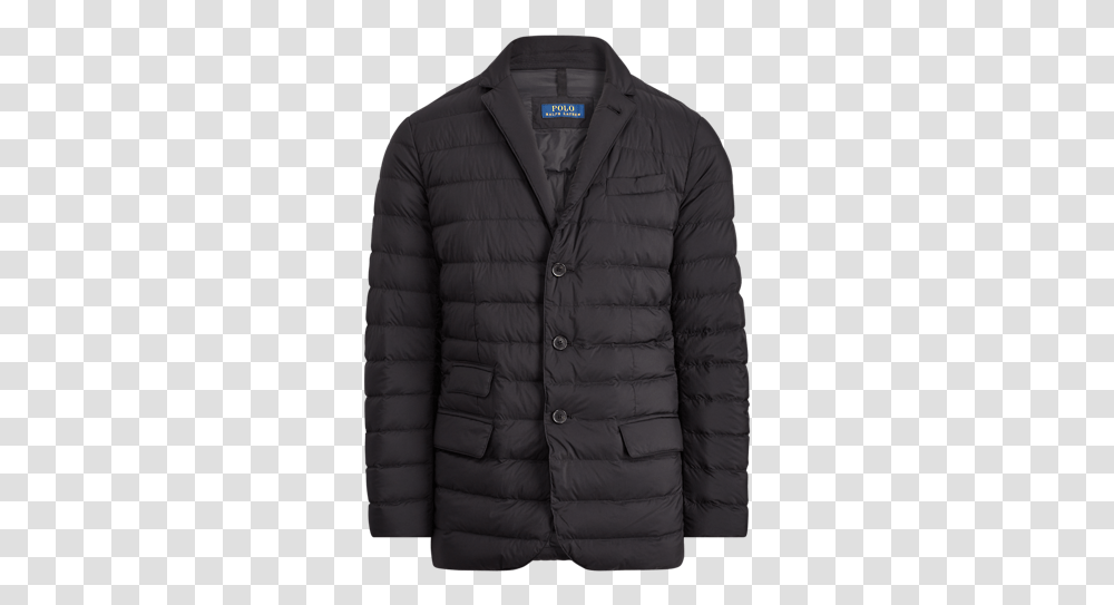 Quilted Polo Car Coat, Apparel, Jacket, Blazer Transparent Png