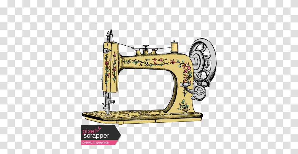 Quilted With Love, Sewing, Machine, Sewing Machine, Electrical Device Transparent Png