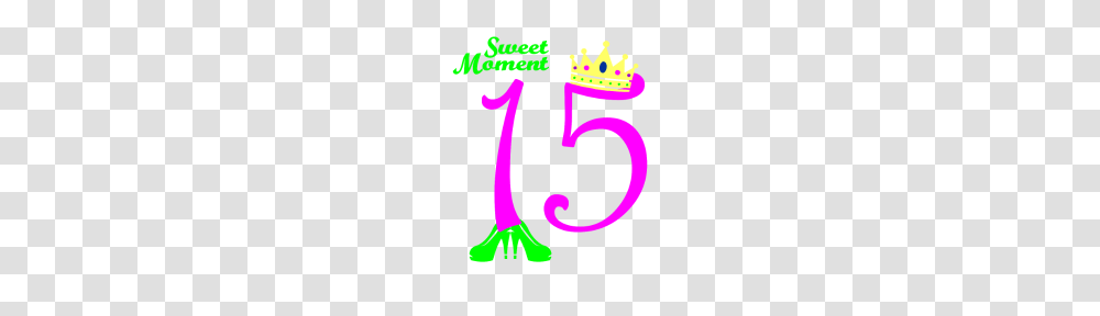 Quinceanera Birthday And Long Design, Poster, Advertisement, Number Transparent Png