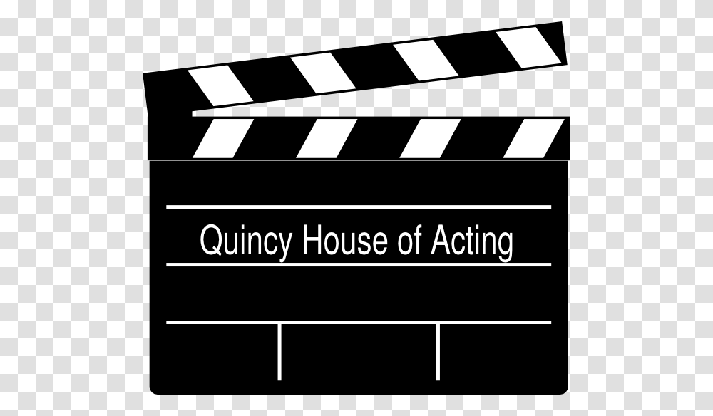 Quincy House Of Acting Svg Clip Arts Clapper Board, Tarmac, Asphalt, Road Transparent Png