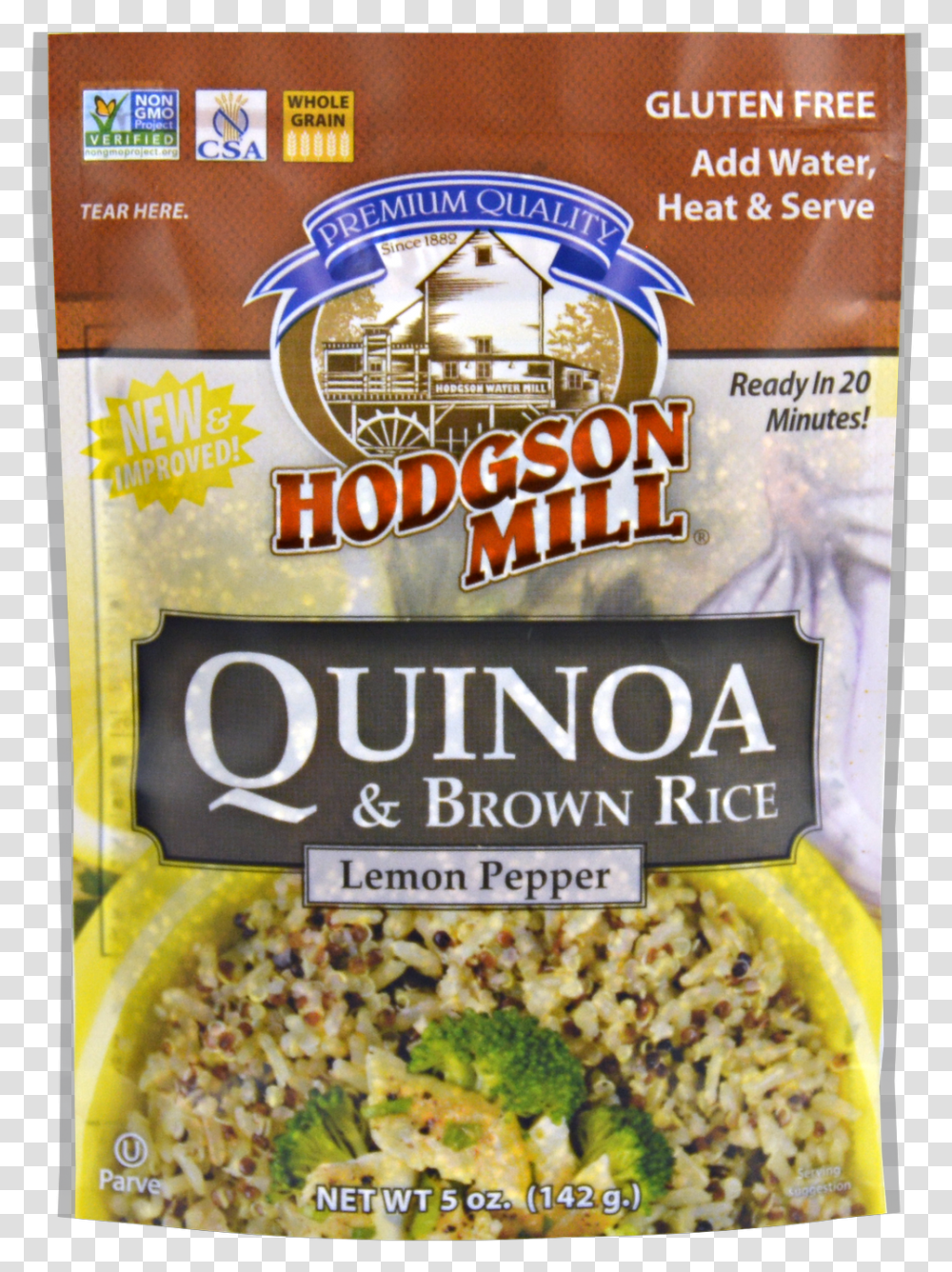 Quinoa Amp Brown Rice Lemon Pepper Quinoa And Brown Rice, Plant, Vegetable, Food, Produce Transparent Png