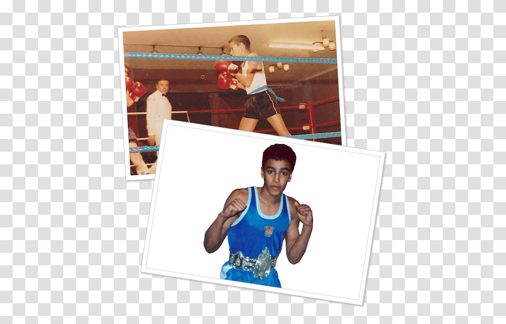 Quinton S Early Years Picture Professional Boxing, Person, Shorts, Collage Transparent Png