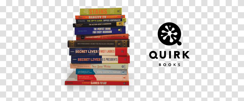 Quirk Books Susanvanhorncom Book Logo, Novel, Text, Library, Room Transparent Png