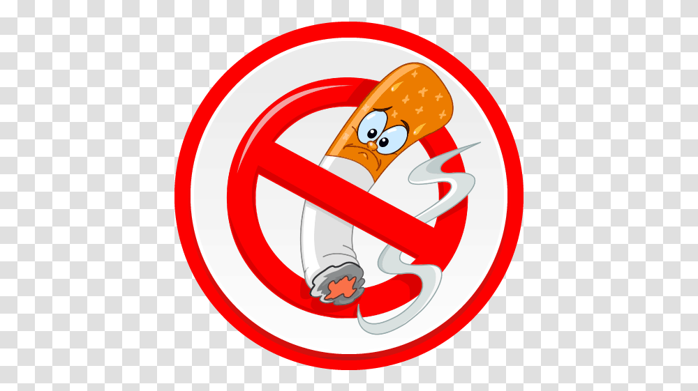 Quit Smoking Cartoon No Smoking Sign Full Size Cartoon No Smoking Sign, Text, Logo, Symbol, Trademark Transparent Png