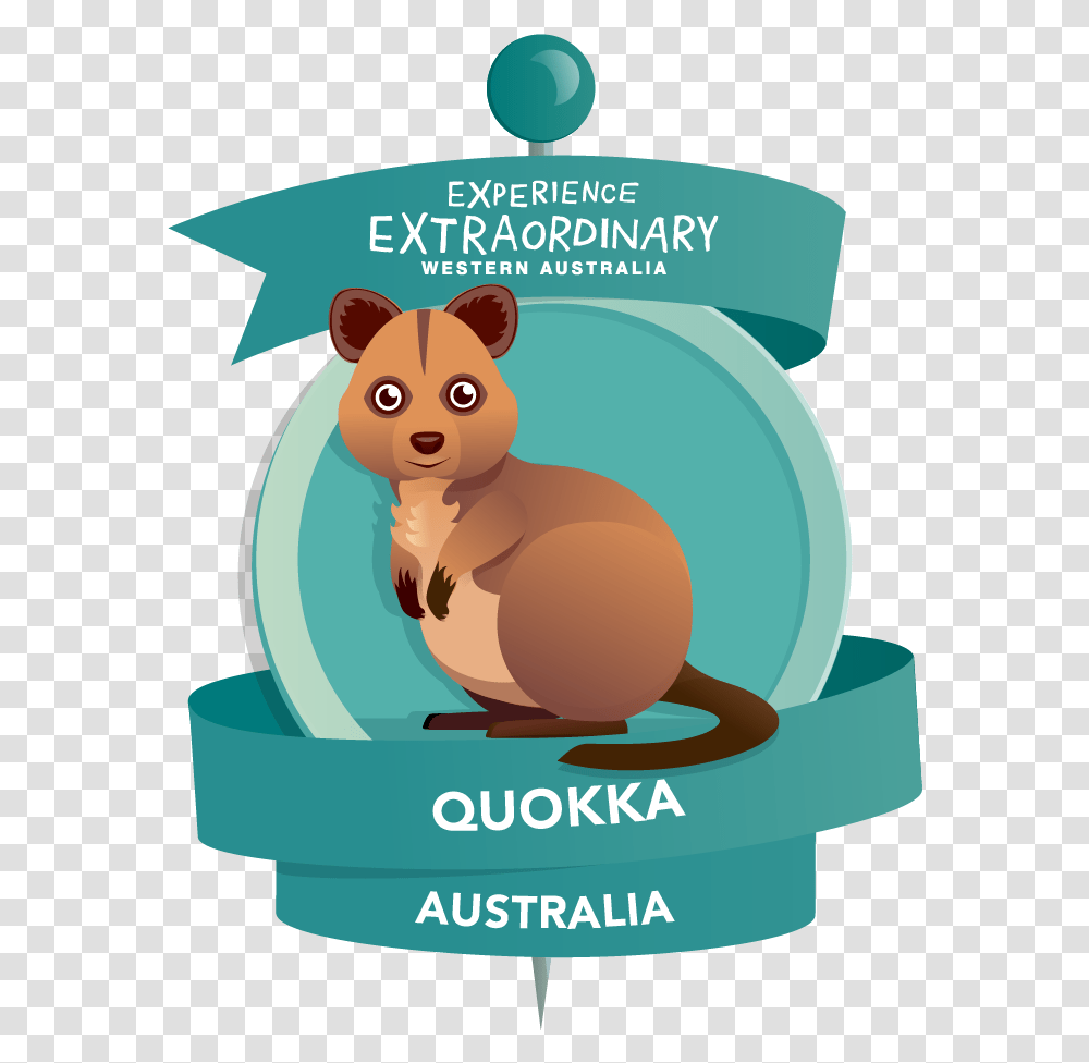 Quokka Illustration, Label, Mammal, Animal Transparent Png