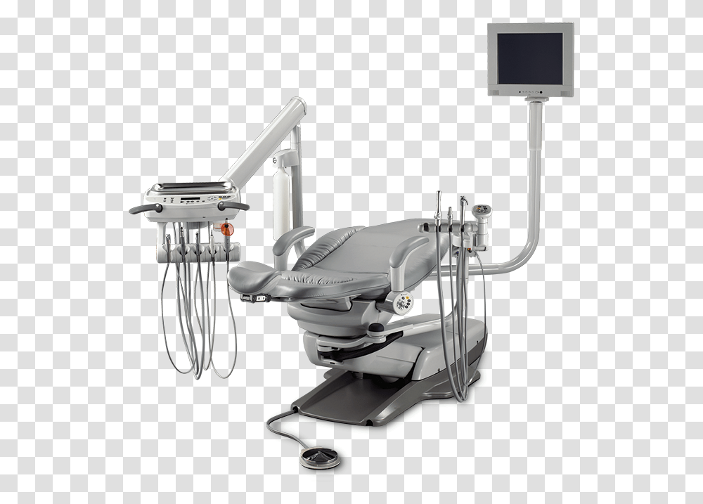 Quolis 5000 Delivery System Belmont Dental Chair Unit With Monitor, Clinic, Operating Theatre, Hospital, Furniture Transparent Png