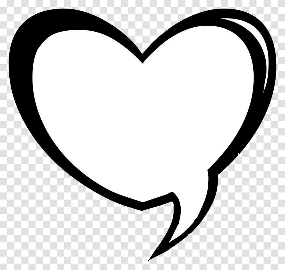 Quotation Clipart Conversation Bubble, Stencil, Heart, Face, Mustache Transparent Png