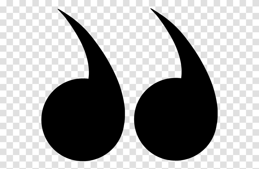 Quotation Marks Crescent, Gray, World Of Warcraft Transparent Png