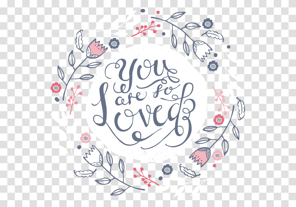 Quote Flowers Flowerwreath Wreath Border Frame Illustration, Label, Calligraphy, Handwriting Transparent Png