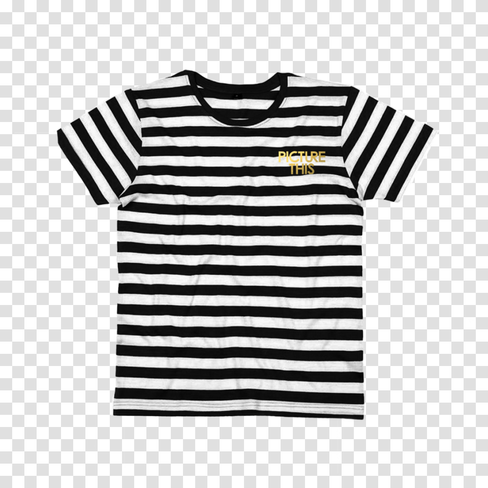 Quotgold Foil Logo Pnsk Pruhovan Triko, Apparel, Sleeve, T-Shirt Transparent Png