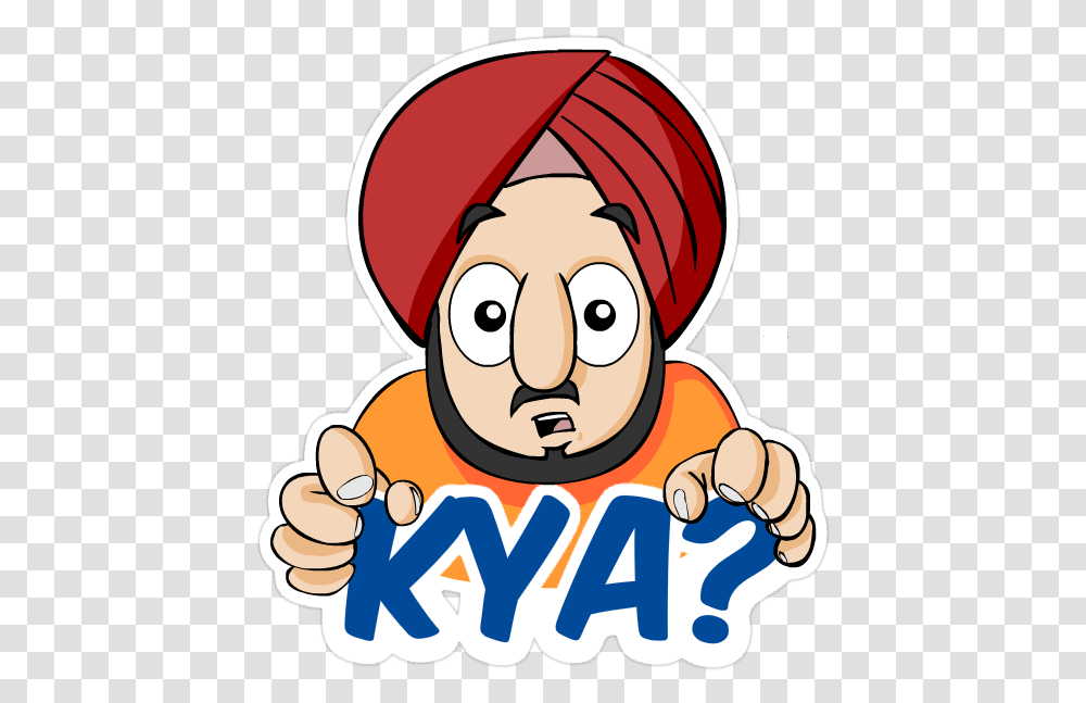 Quotsarcastic Sardarji Hike Stickers Images Download, Poster, Advertisement, Chef Transparent Png
