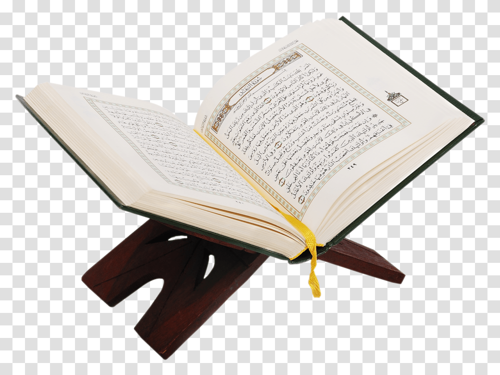 Quran Al Quran, Book, Page, Diary Transparent Png