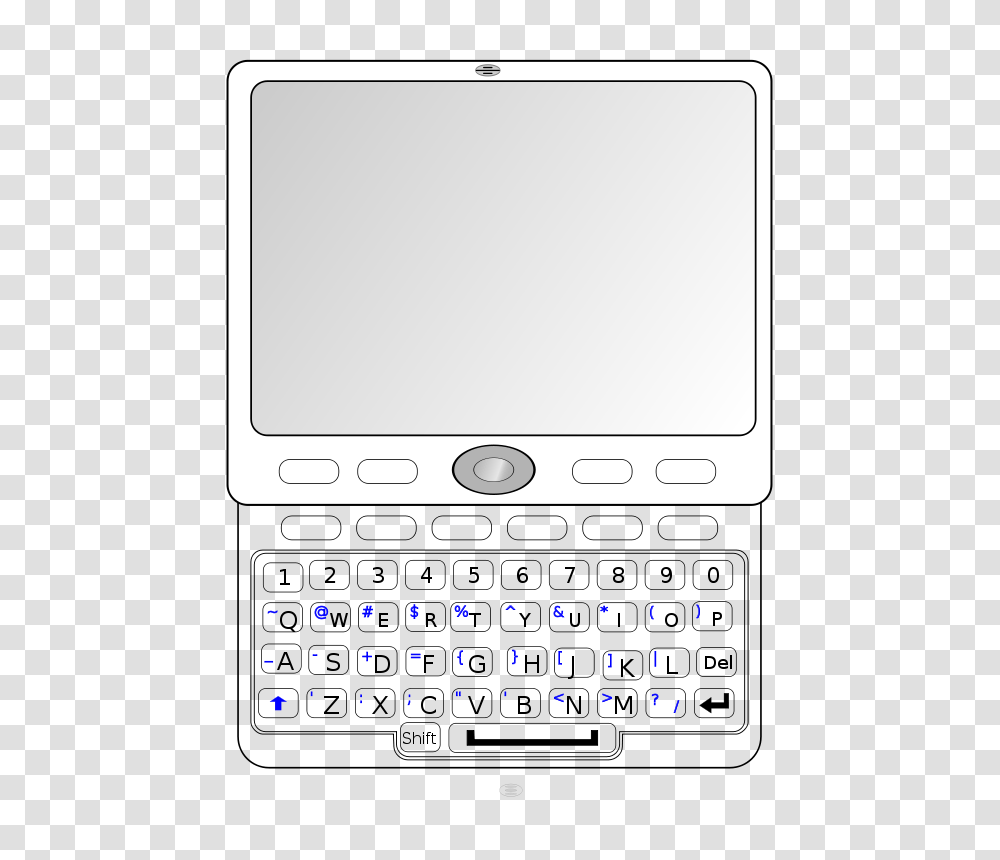 QWERTY Phone Open, Technology, Electronics, Mobile Phone, Computer Transparent Png