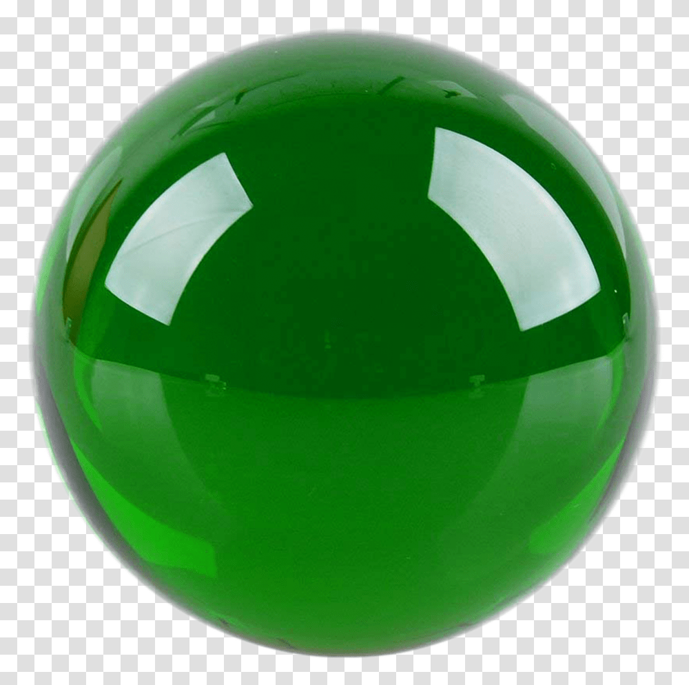 Qwirly Multipurpose Glass Gazing Ball, Green, Sphere, Helmet Transparent Png